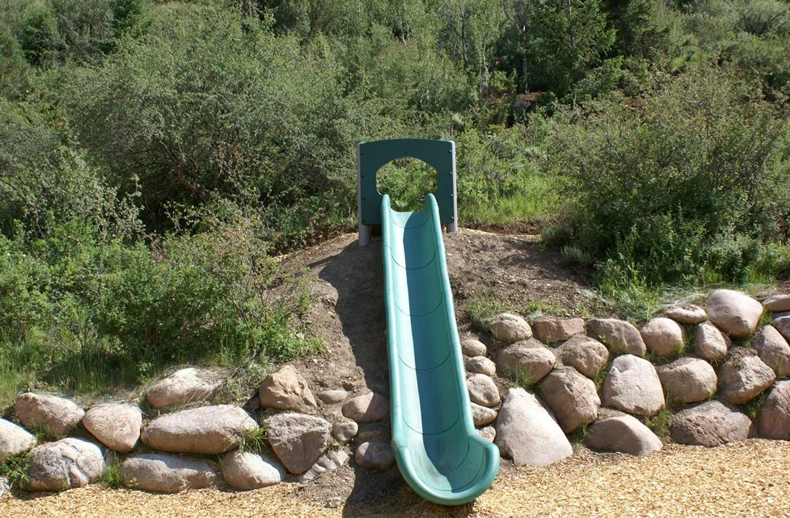 Large slide at Arrowhead Park